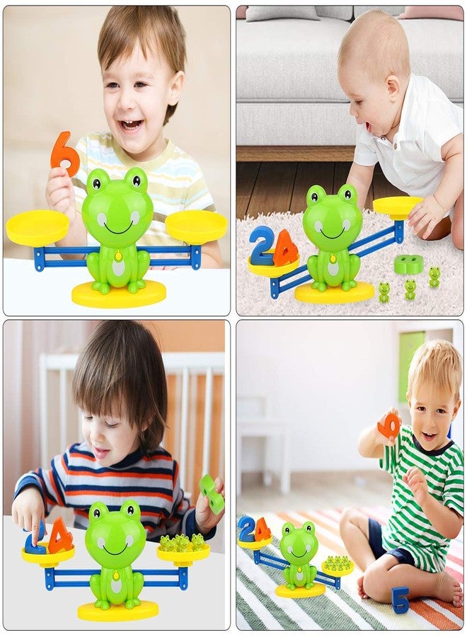 AVIR Frog Balance Math Game for Kids - Montessori Educational Counting Toy for Boys & Girls - Fun STEM Learning & Number Recognition Game - Balancing Scale Toy - Best Birthday Gift for Kids Ages 3+ - Image 3